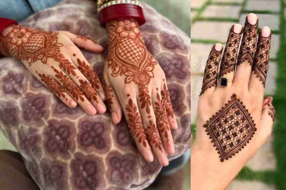 Stylish Stylish Back Hand Mehndi Design